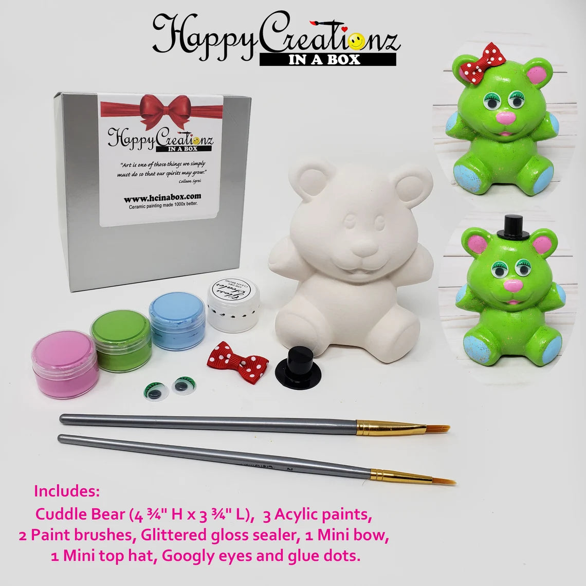 π»π¨ Paint Your Own Cuddle Bear Kit π¨π»