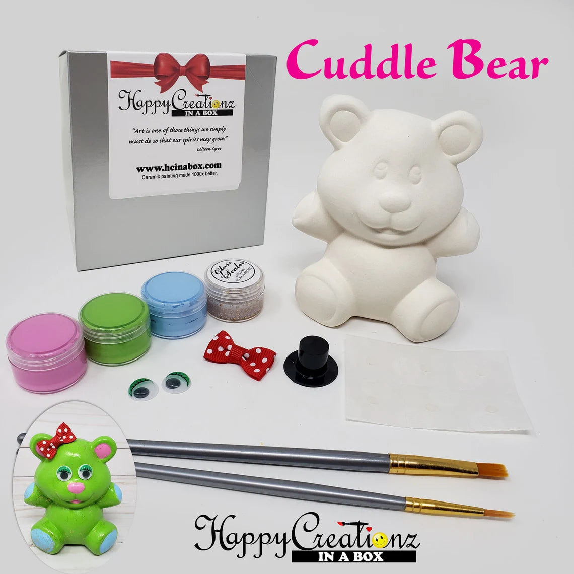 π»π¨ Paint Your Own Cuddle Bear Kit π¨π»