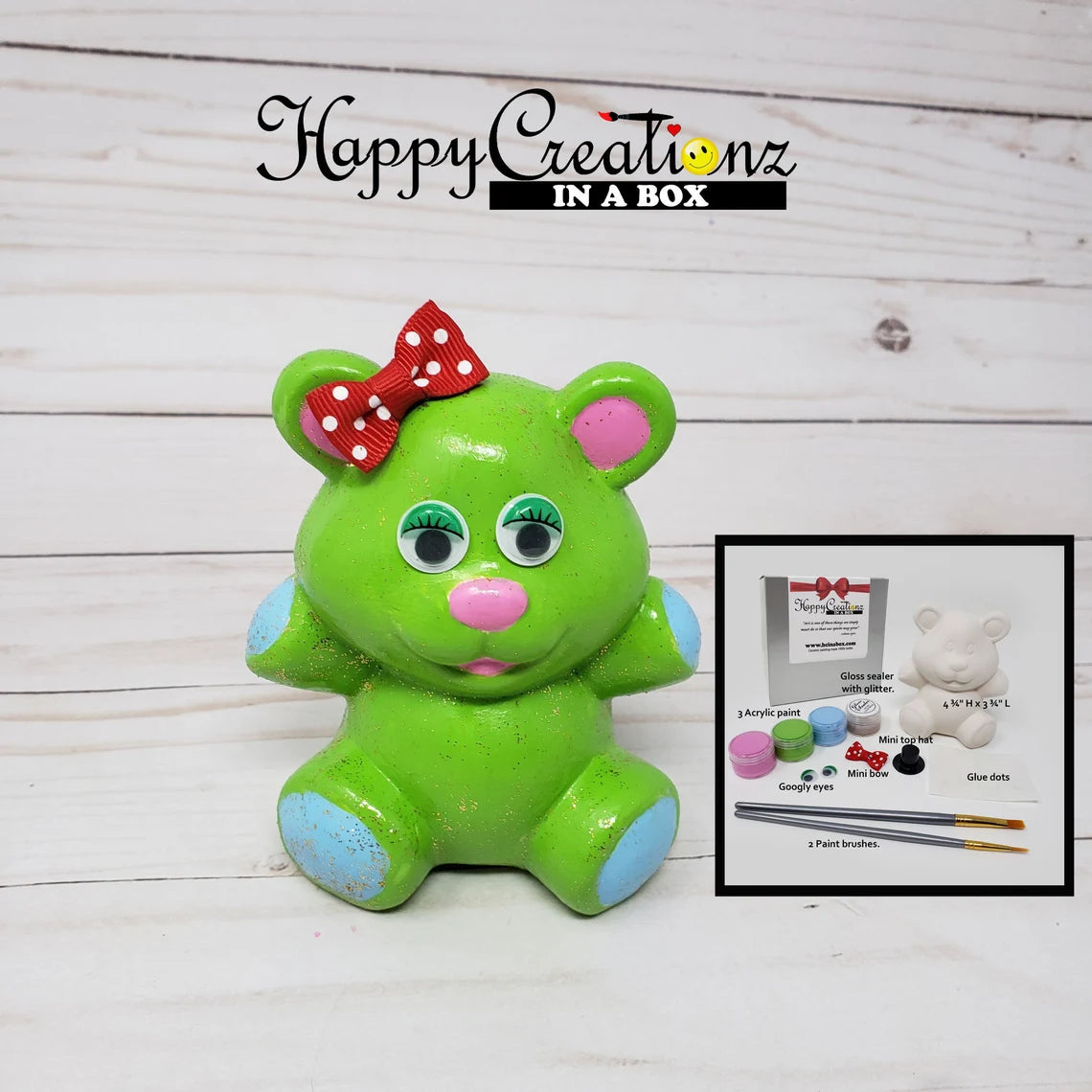 π»π¨ Paint Your Own Cuddle Bear Kit π¨π»