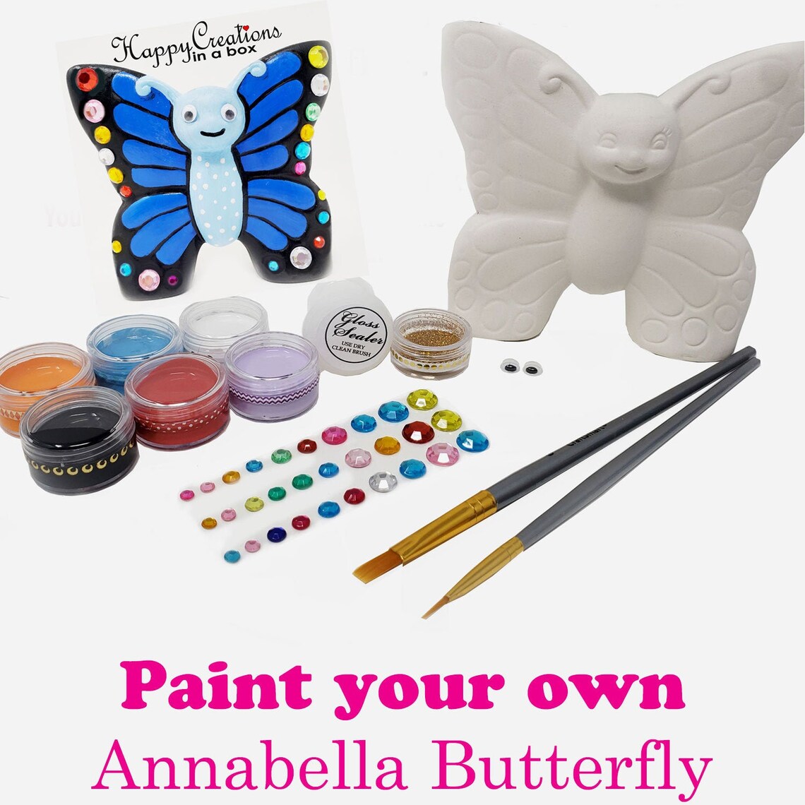 π¦π¨ Paint Your Own Annabella Butterfly Kit β¨πΈ