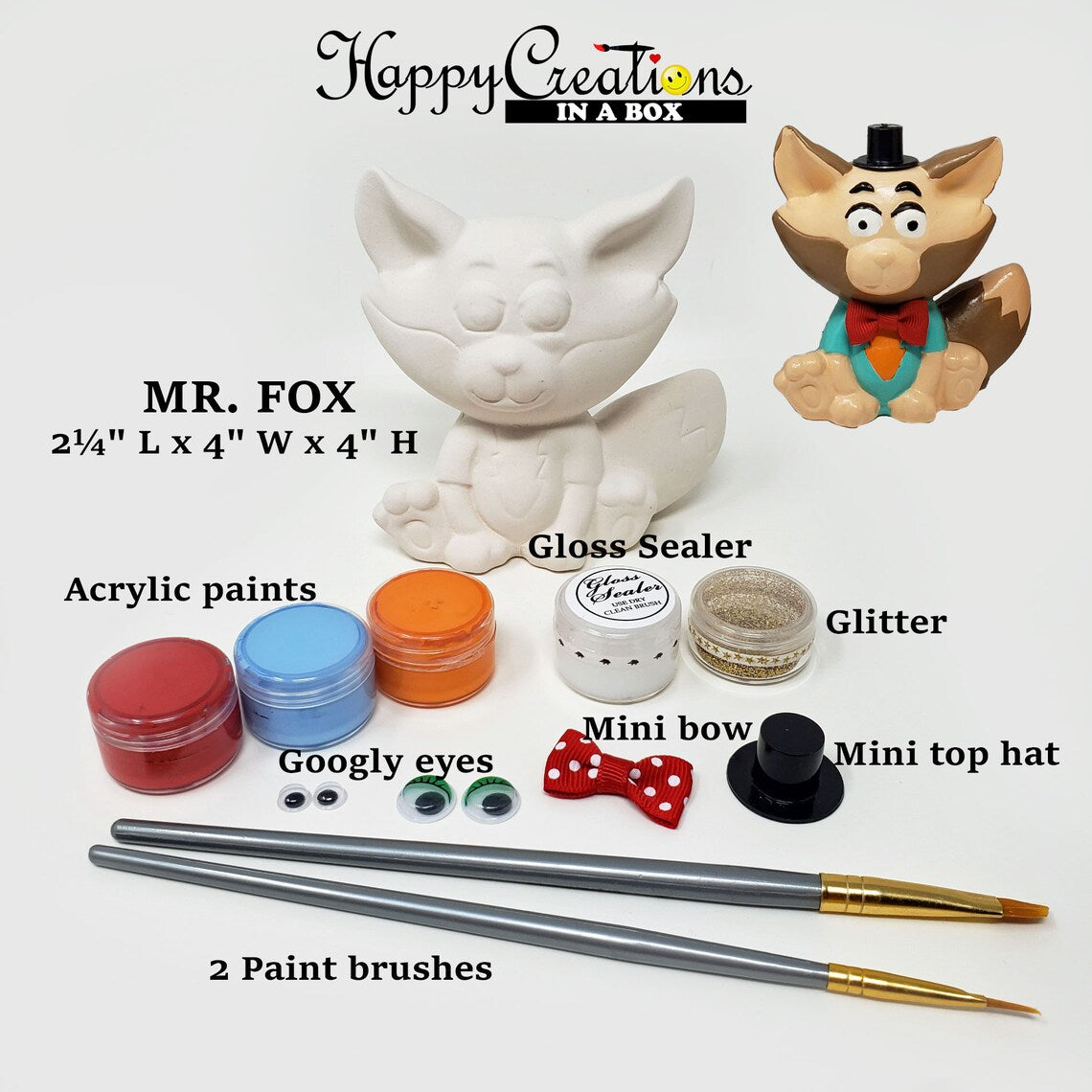 π¦π¨ Paint Your Own Mr. Fox Kit β¨ποΈ
