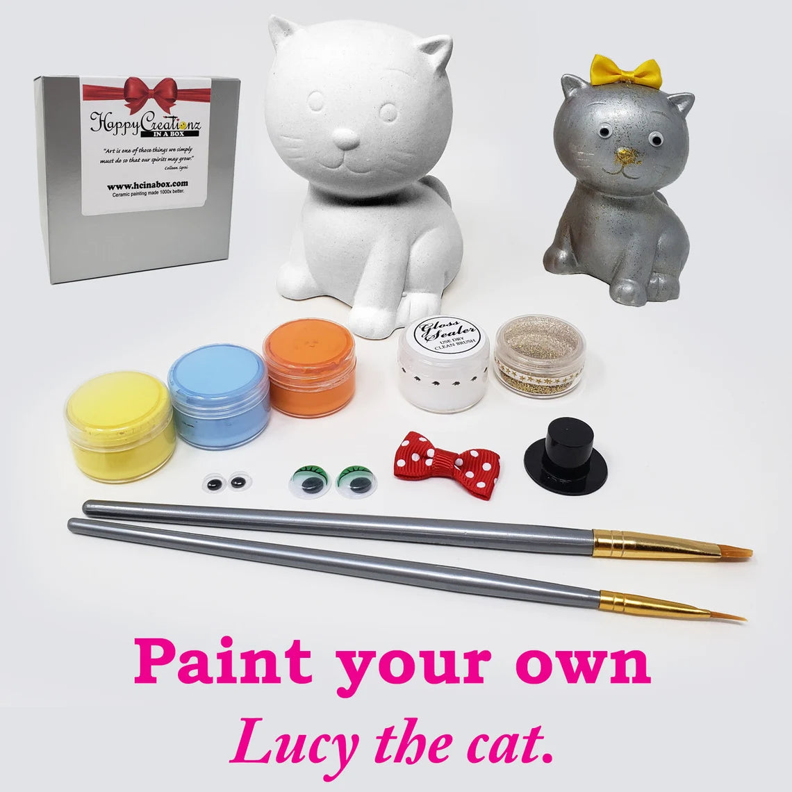 π±π¨ Paint Your Own Lucy the Cat Kit β¨π