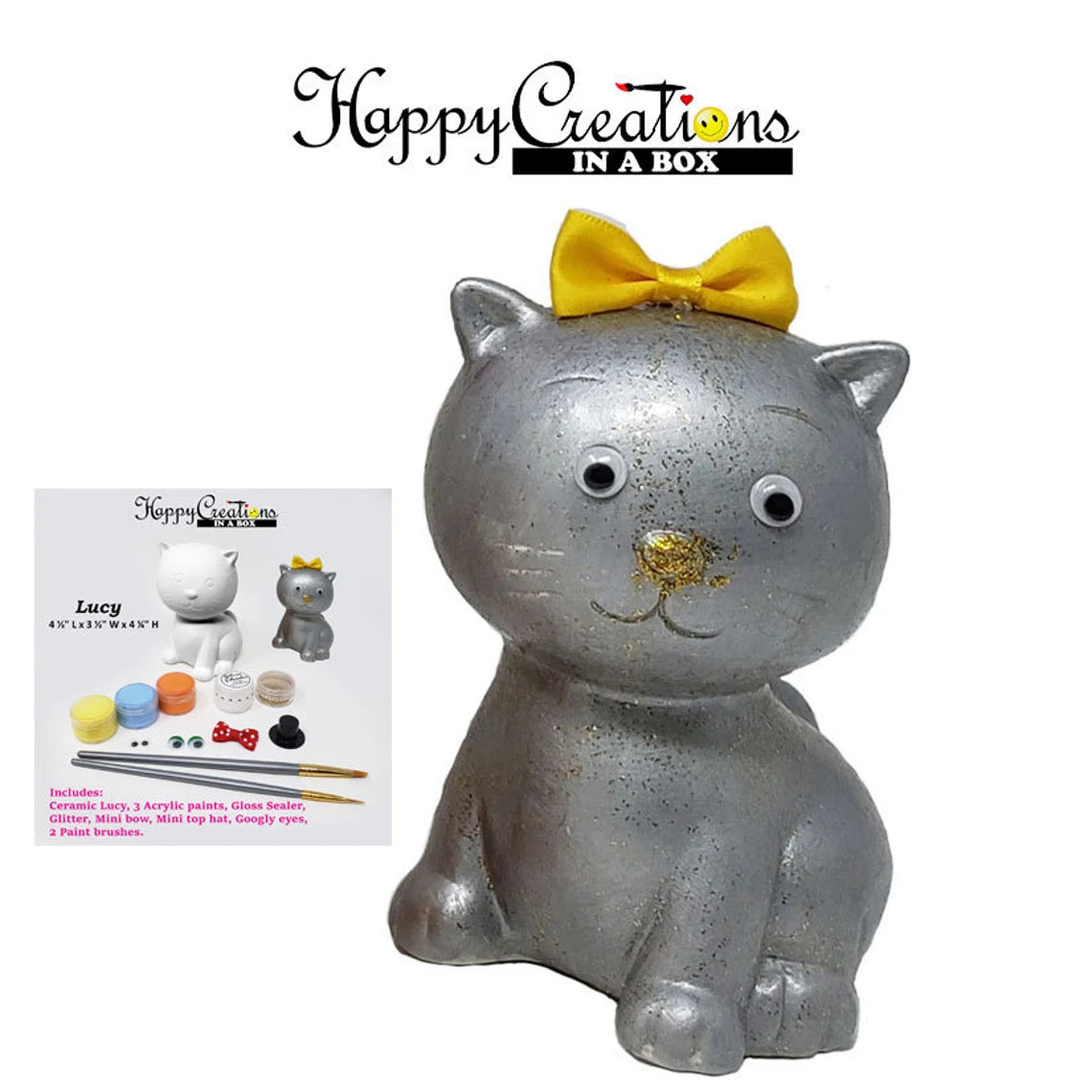 π±π¨ Paint Your Own Lucy the Cat Kit β¨π