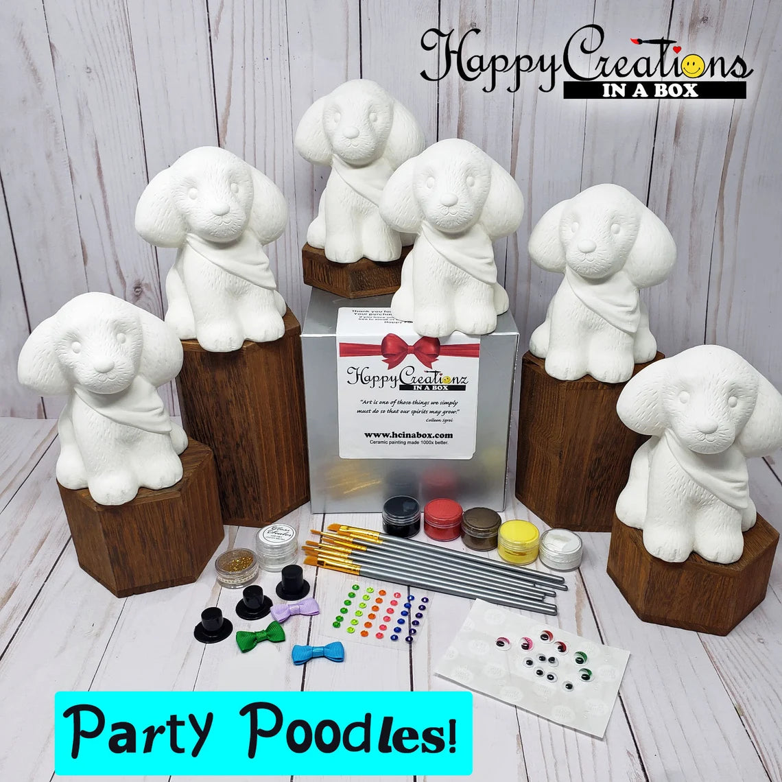 π©π Party Poodles! Paint Kit π¨πΎ
