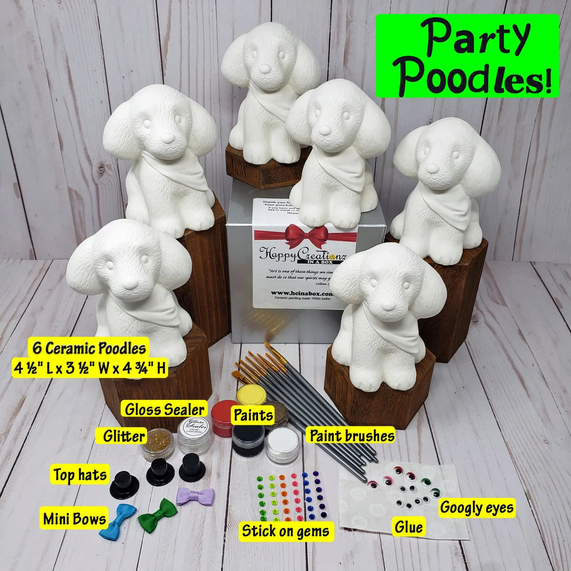 π©π Party Poodles! Paint Kit π¨πΎ