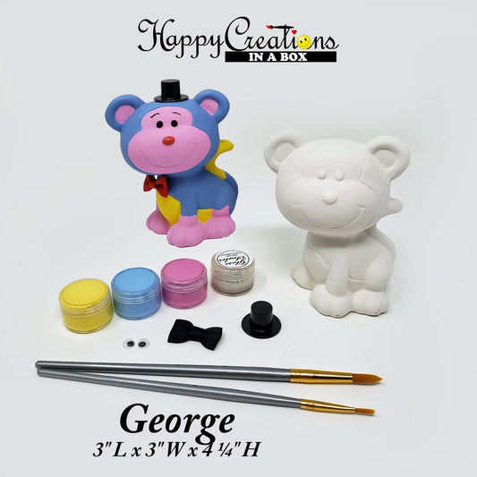 🐾🎨 Paint Your Own George Kit ✨🖌️
