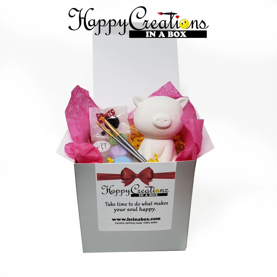 🐷🎨 Paint Your Own Sweet Pea Kit ✨🌸