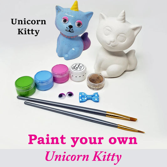 🦄🐱 Paint Your Own Unicorn Kitty Kit 🎨✨
